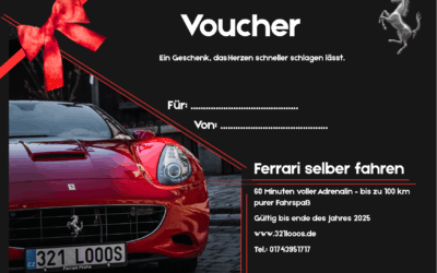 Ferrari Erlebnis als Geschenk – die perfekte Überraschung?